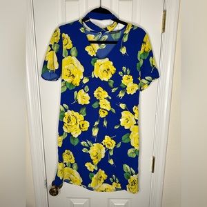 Floral Dress with choker